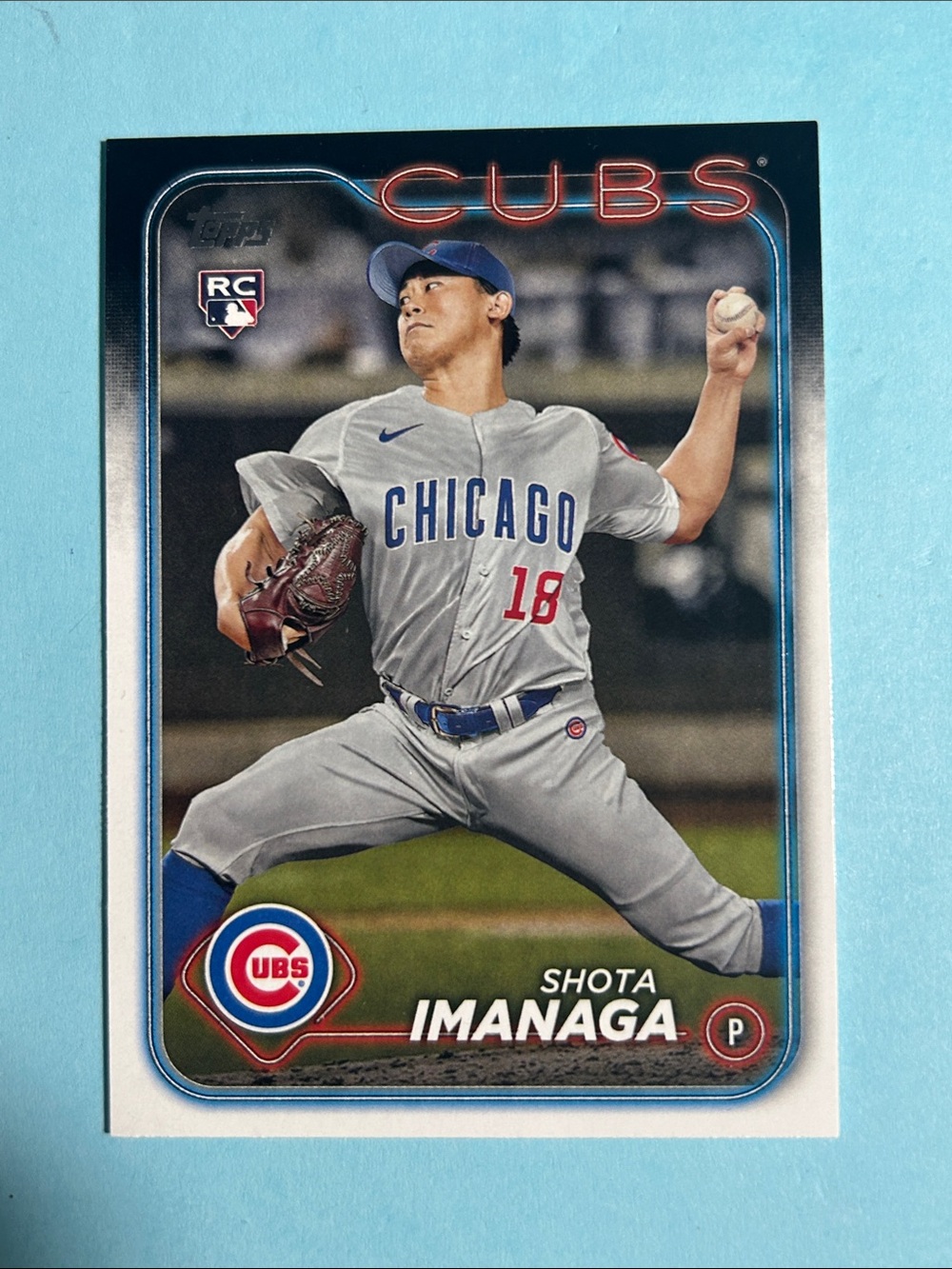 Shota IMANAGA ,Chicago Cubs 2024 Topps RC card #442